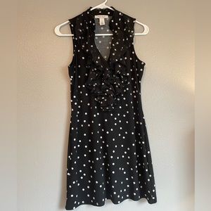 White House Black Market
Black Polka Dot Cocktail Dress